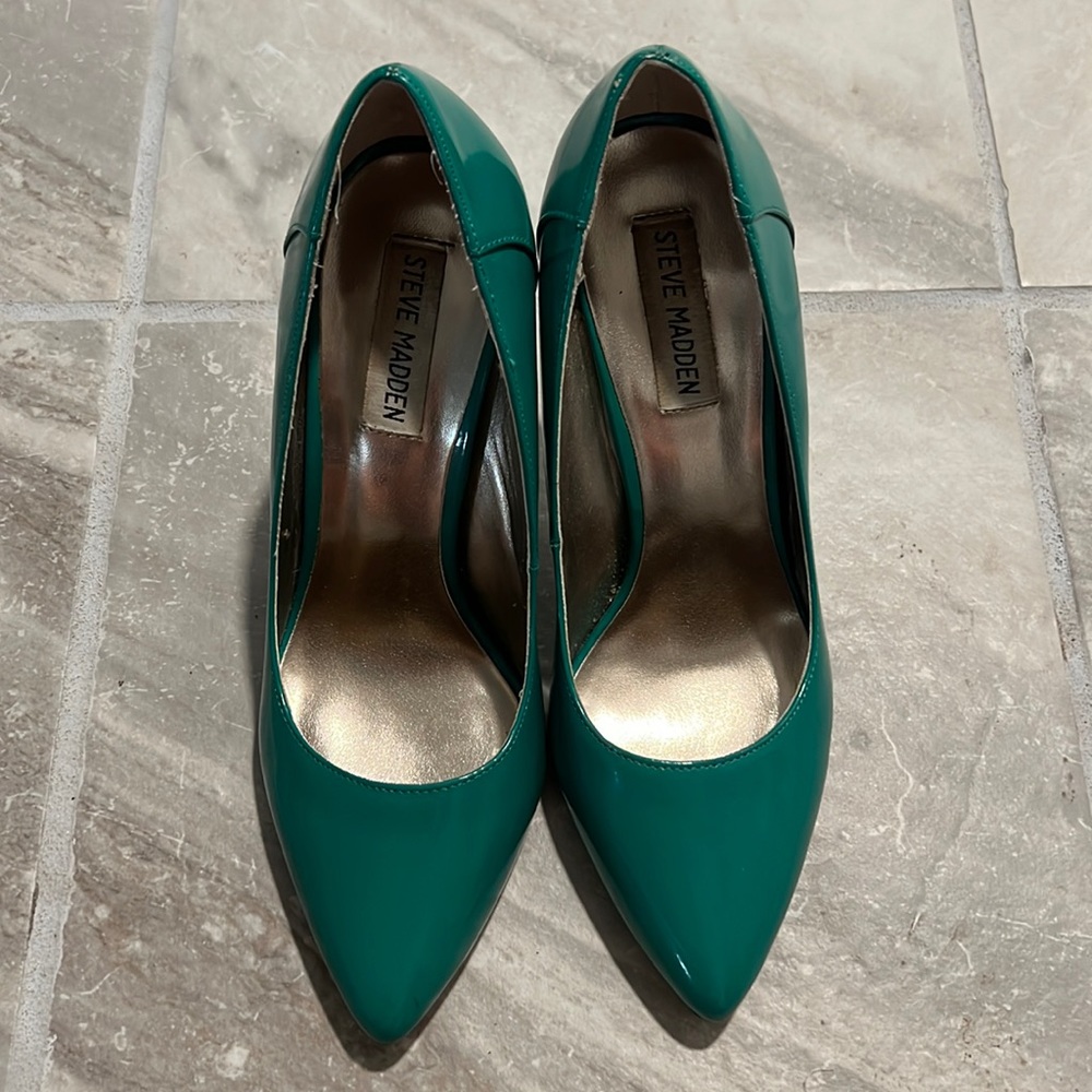 Steve Madden Green High Heels